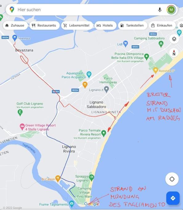 Vakantiehuis Renoviertes Reihenhaus Am Radweg In Lignano